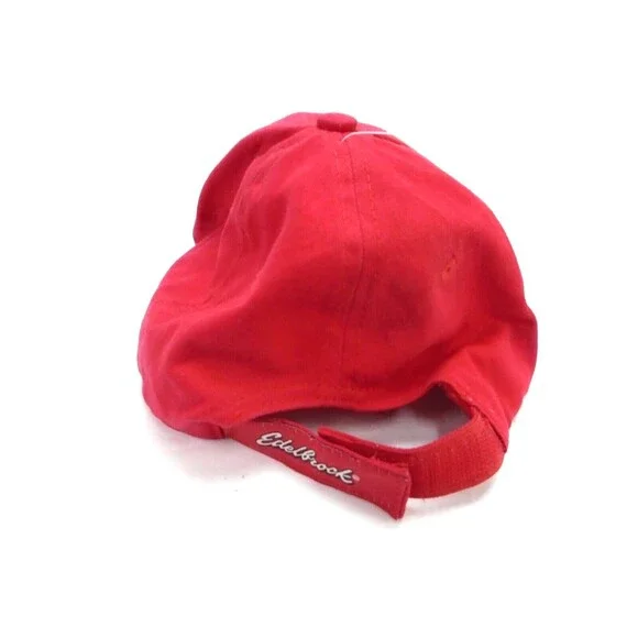 Edelbrock Adjustable Baseball Hat Cap Hot Rod Power Tour 2012 Red Hook & Loop - Picture 4 of 8